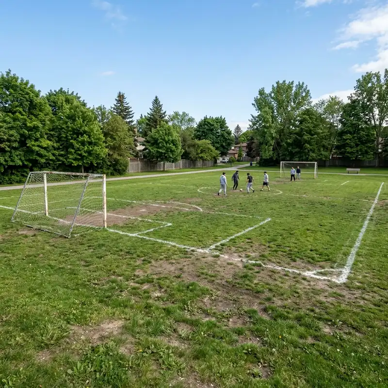 Metro Soccer Dome green pitch